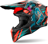 Airoh WRAAP CYBER Orange Gloss