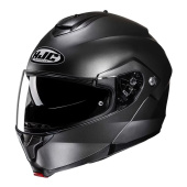 HJC C91N SEMI FLAT TITANIUM
